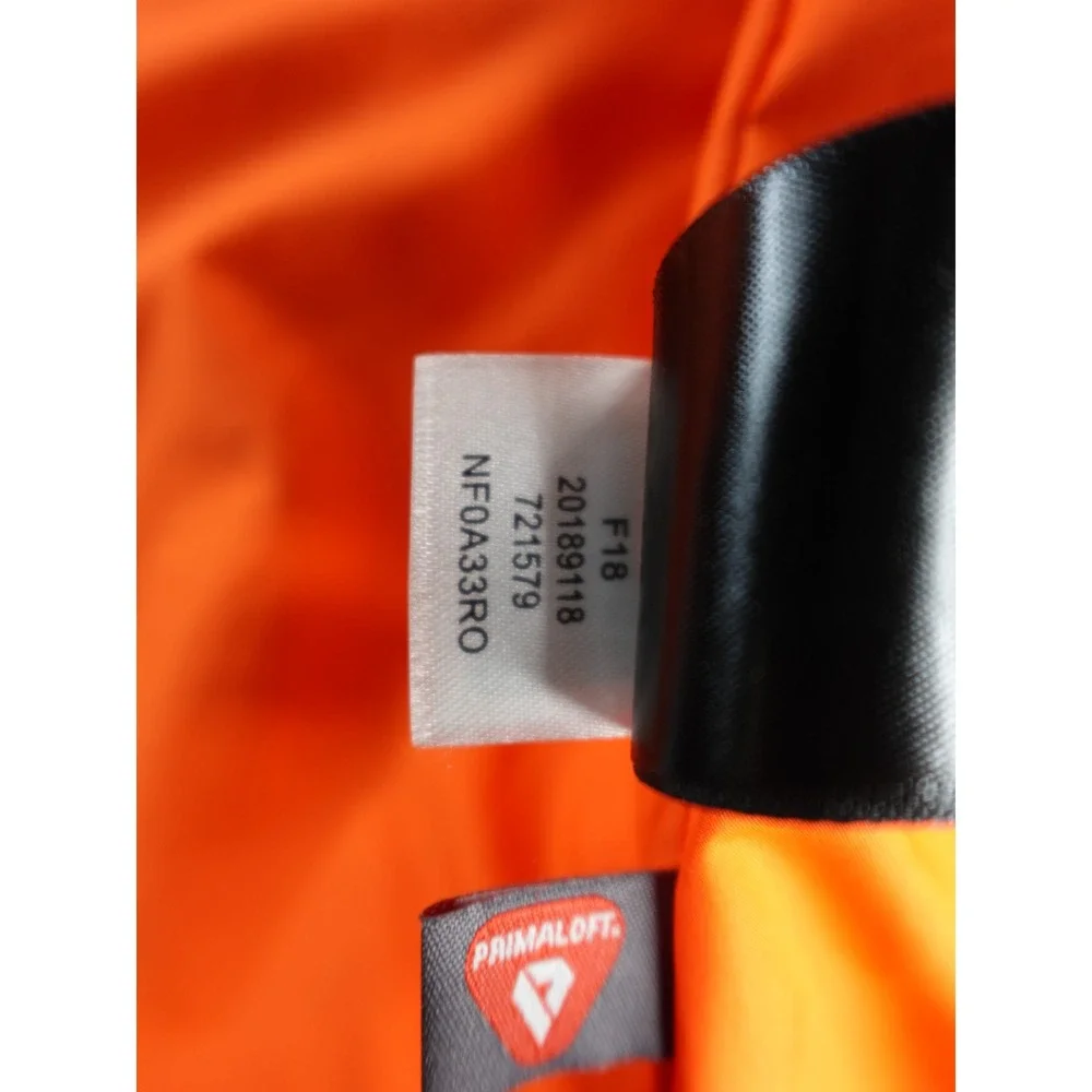 The North Face Mens‎ Puffer Jacket Orange M